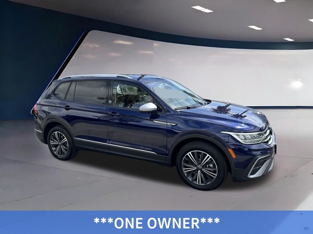 Certified Used 2024 Blue Volkswagen 2.0T Wolfsburg Edition image 2