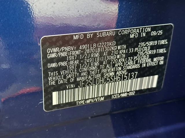 2025 Subaru Forester Sport - Photo 56