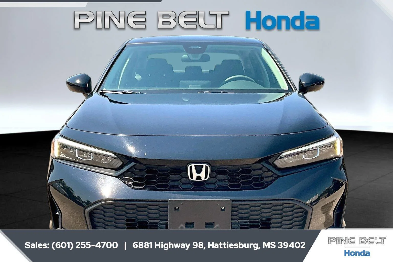 Used 2025 Crystal Black Pearl Honda LX image 3