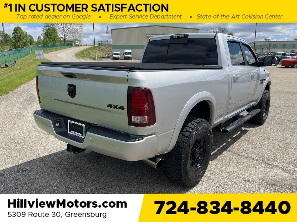 Certified Used 2017 Bright Silver Clearcoat Metallic Ram Laramie image 7