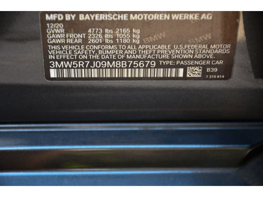 Used 2021 Mineral Gray Metallic BMW 330i xDrive image 26