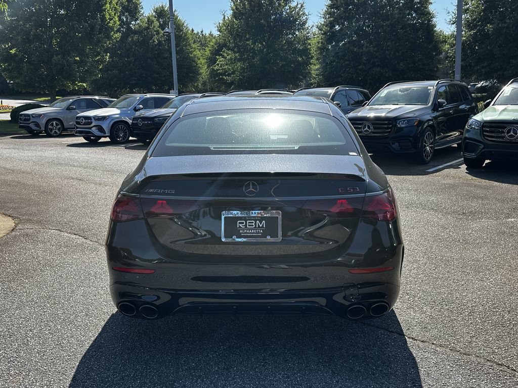 New 2026 Obsidian Black Metallic Mercedes-Benz AMG® E 53 E image 7