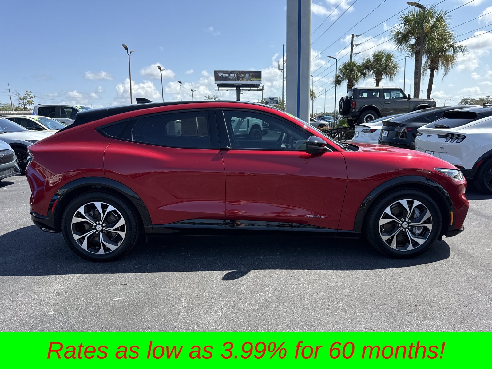 Certified Used 2022 Rapid Red Metallic Tinted Clearcoat Ford Premium image 3