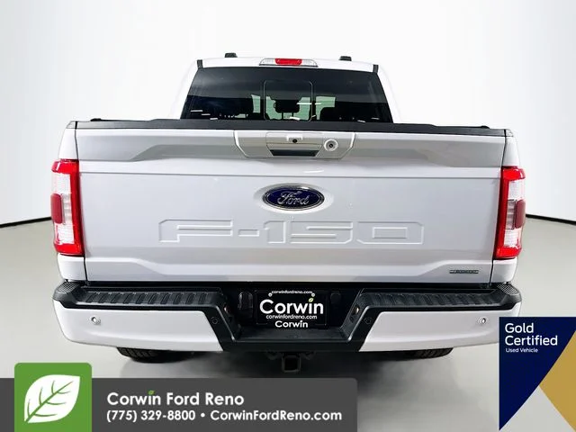 Used 2022 Space White Metallic Ford Lariat image 8