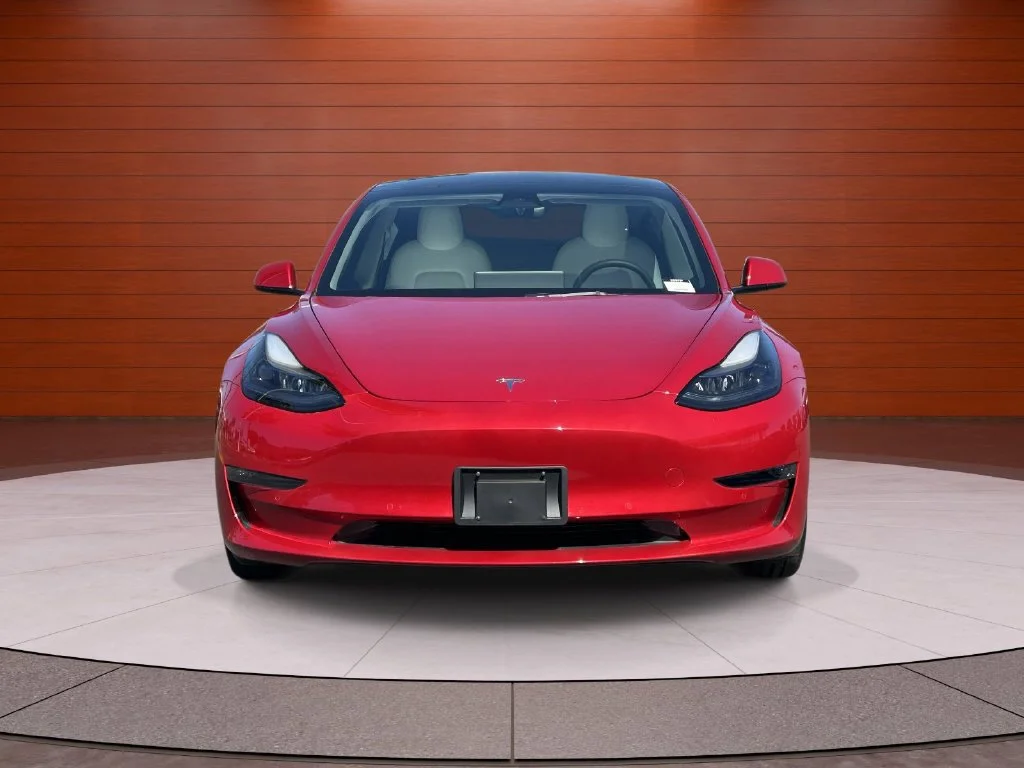 Used 2022 Red Multi-Coat Tesla Long Range image 6