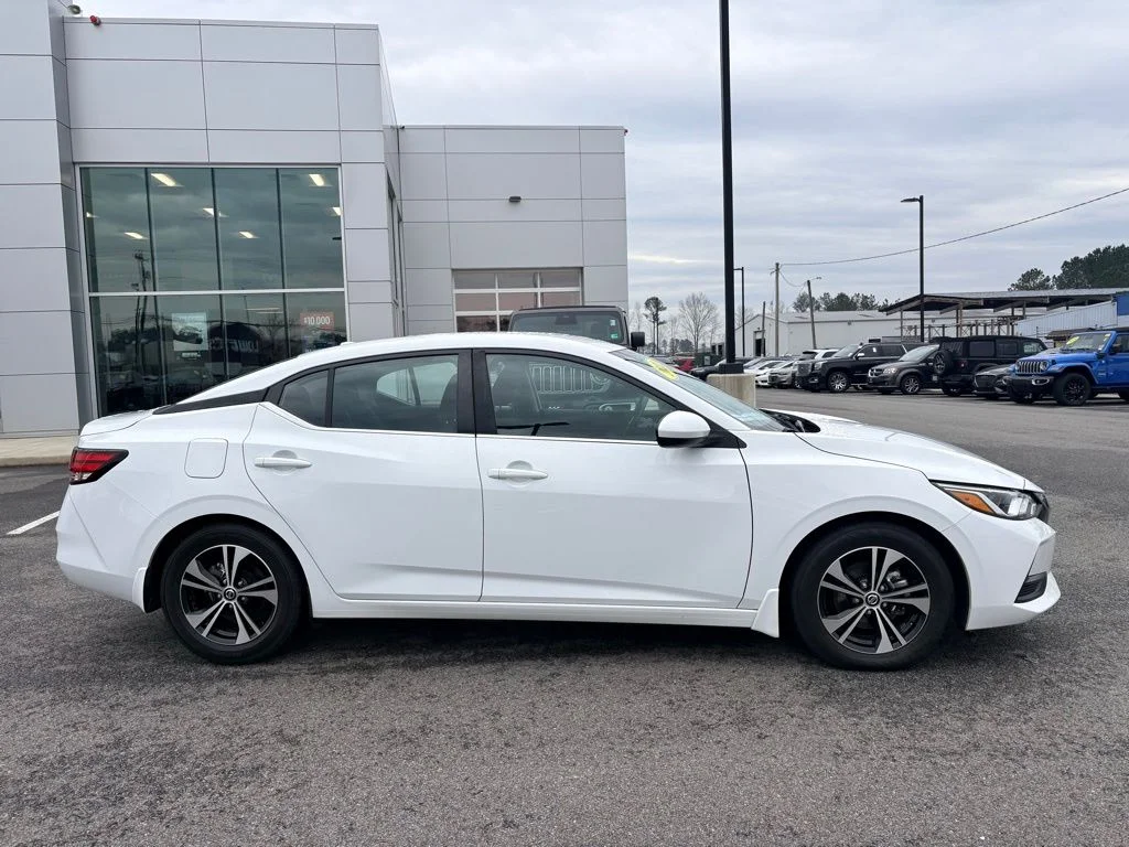 Used 2022 Nissan Sentra SV with VIN 3N1AB8CV4NY236705 for sale in Franklin, VA