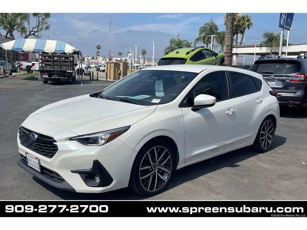 Used 2024 CRYSTAL WHITE PEARL Subaru Sport image 1