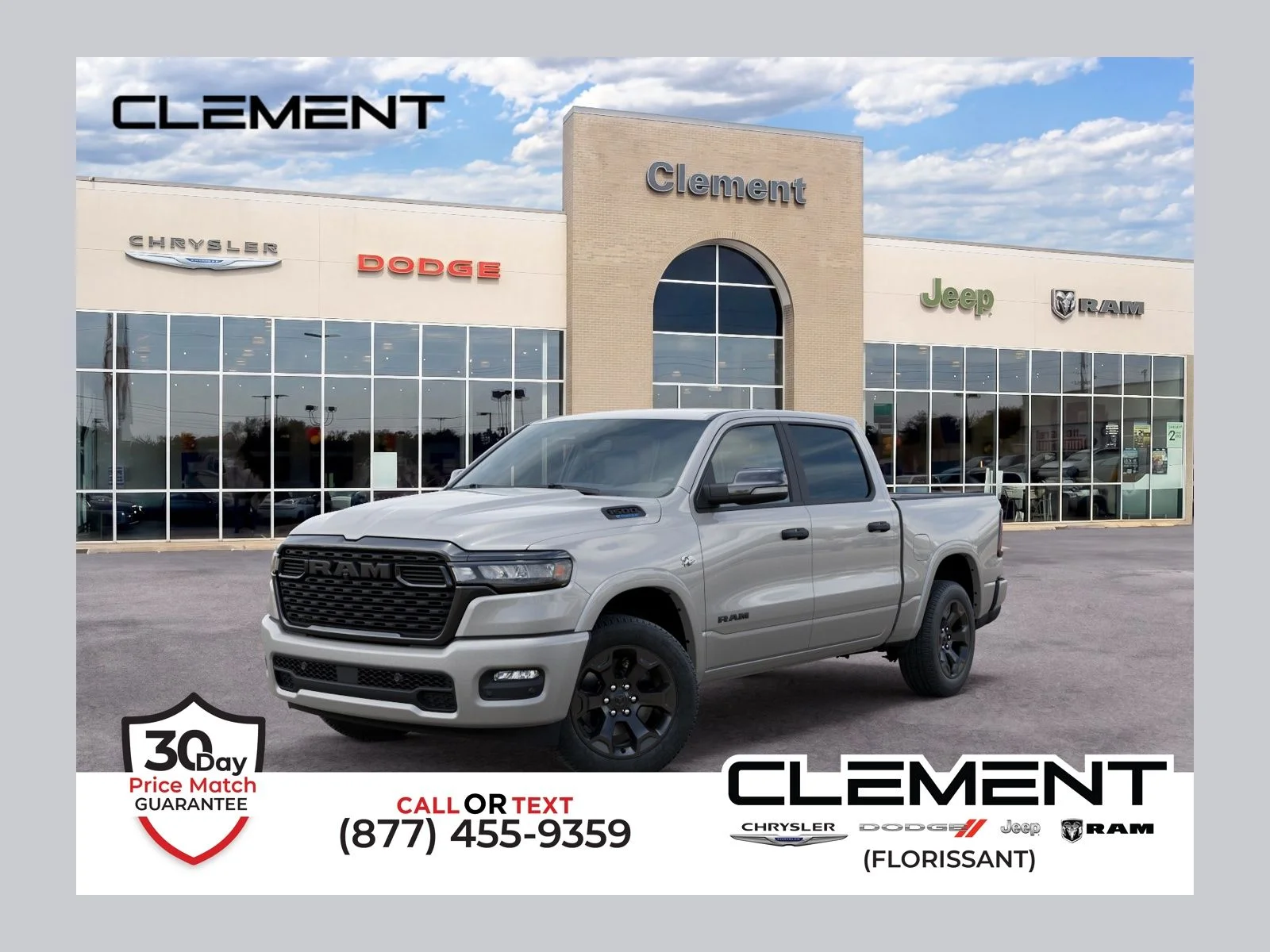 New 2026 Silver Zynith Exterior Paint RAM Big Horn/Lone Star image 1