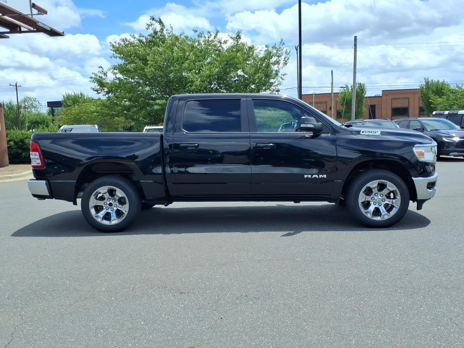 Used 2022 Diamond Black Crystal Pearlcoat Ram Big Horn image 11