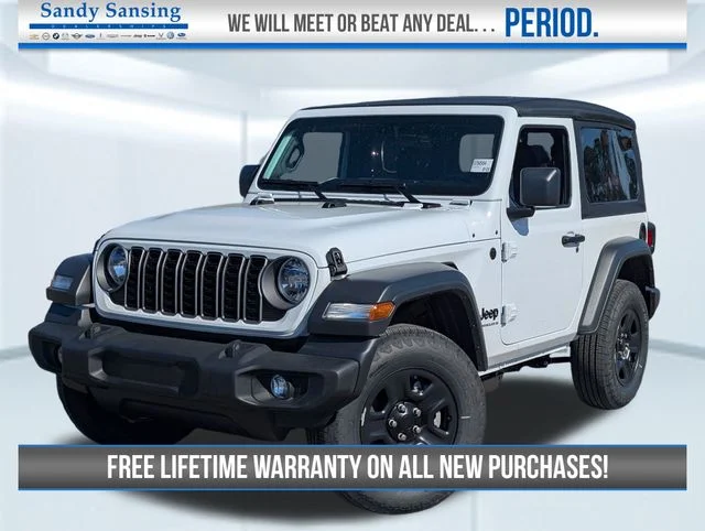 New 2026 White Jeep Sport image 1