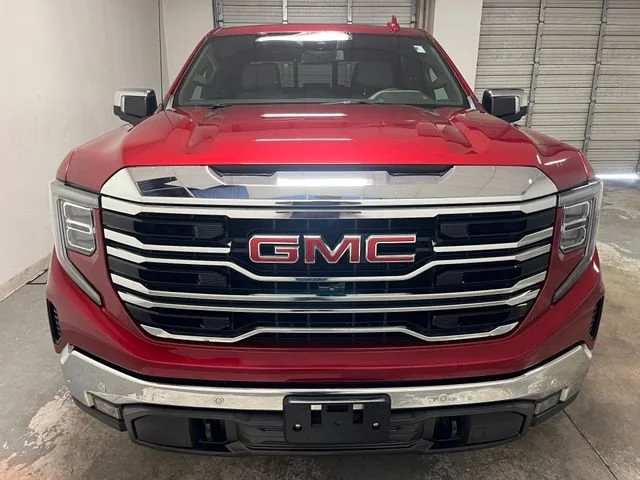 Used 2023 Volcanic Red Tintcoat GMC SLT image 2