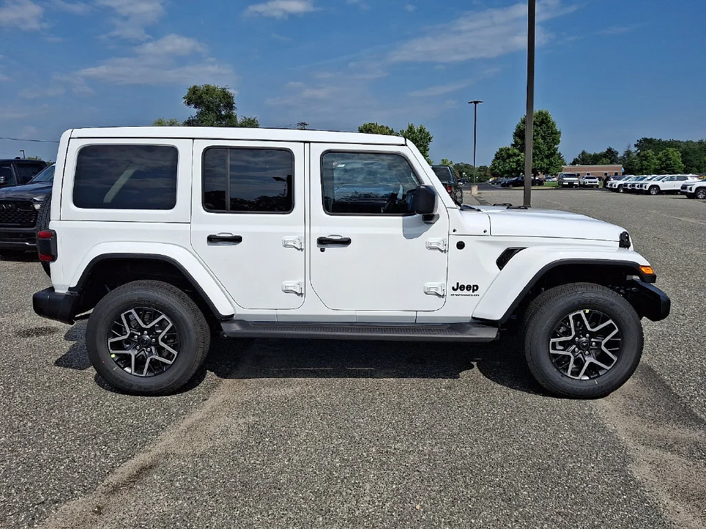 New 2027 Bright White Clearcoat Jeep Sahara image 9