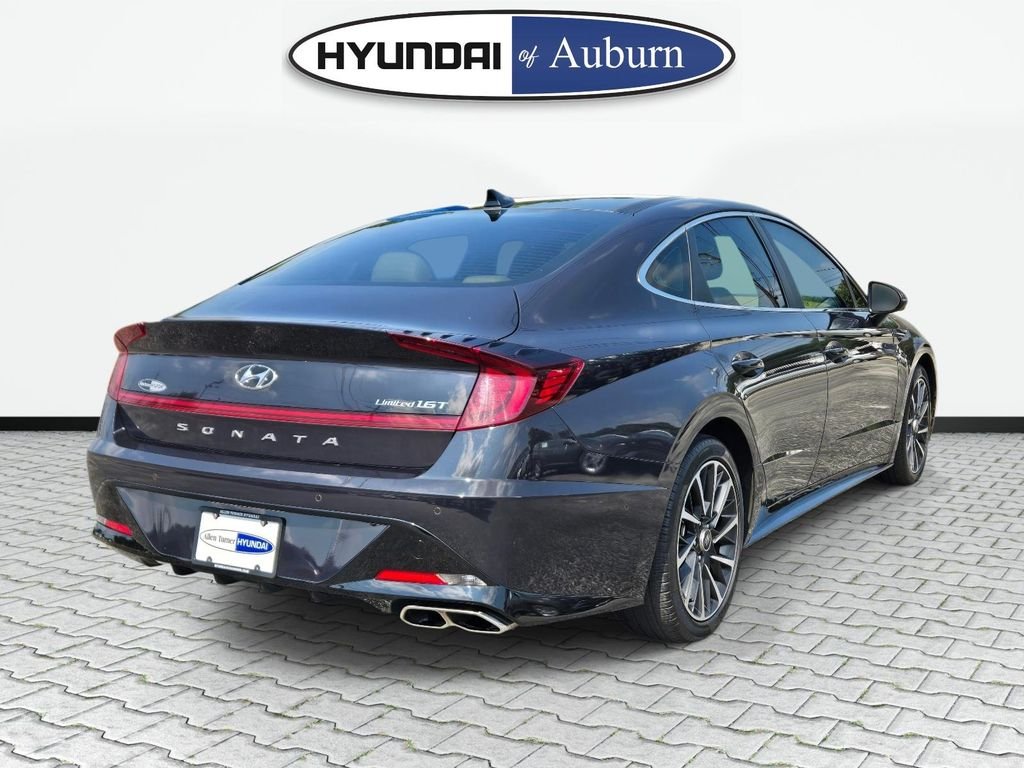 Used 2023 Blue Hyundai Limited image 5