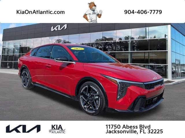 Used 2025 Red Kia GT-Line image 1