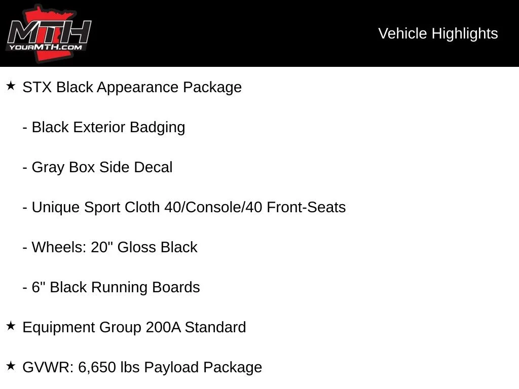 Used 2024 Black Ford STX image 5