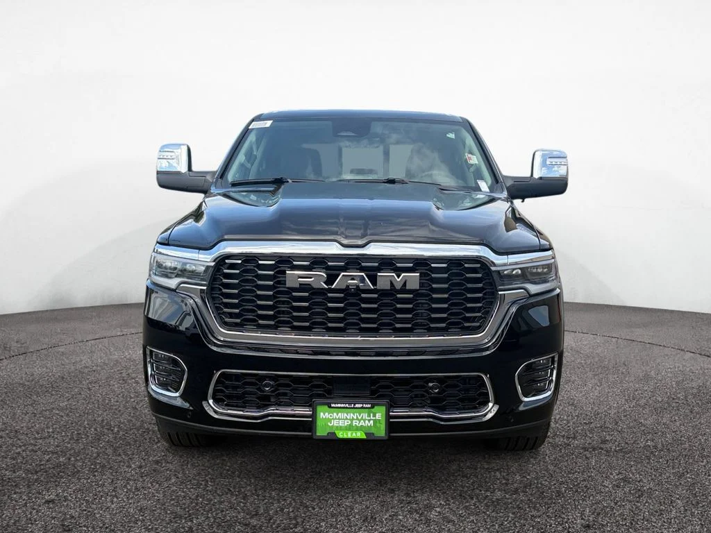 New 2026 Diamond Black Crystal Pearl-Coat Exterior Paint RAM Tungsten image 8