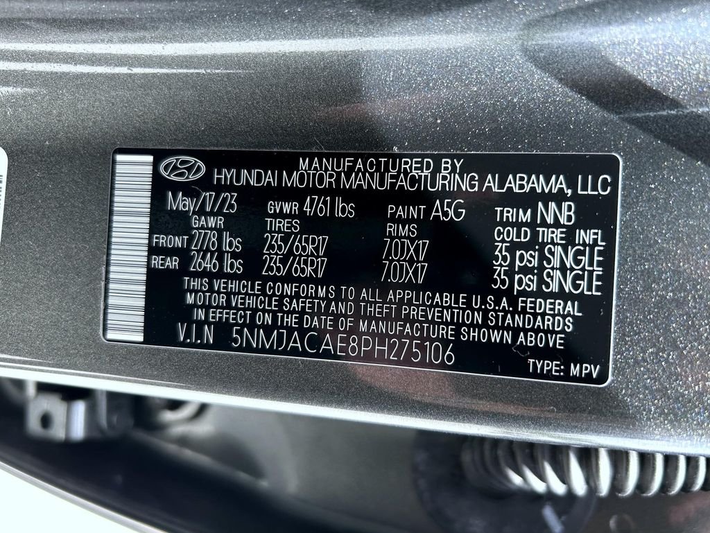 Used 2023 Gray Hyundai SE image 26