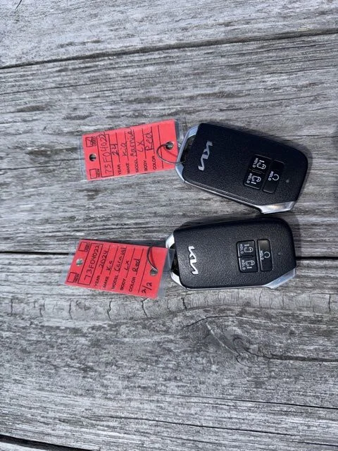 Used 2024 Red Kia LX image 10
