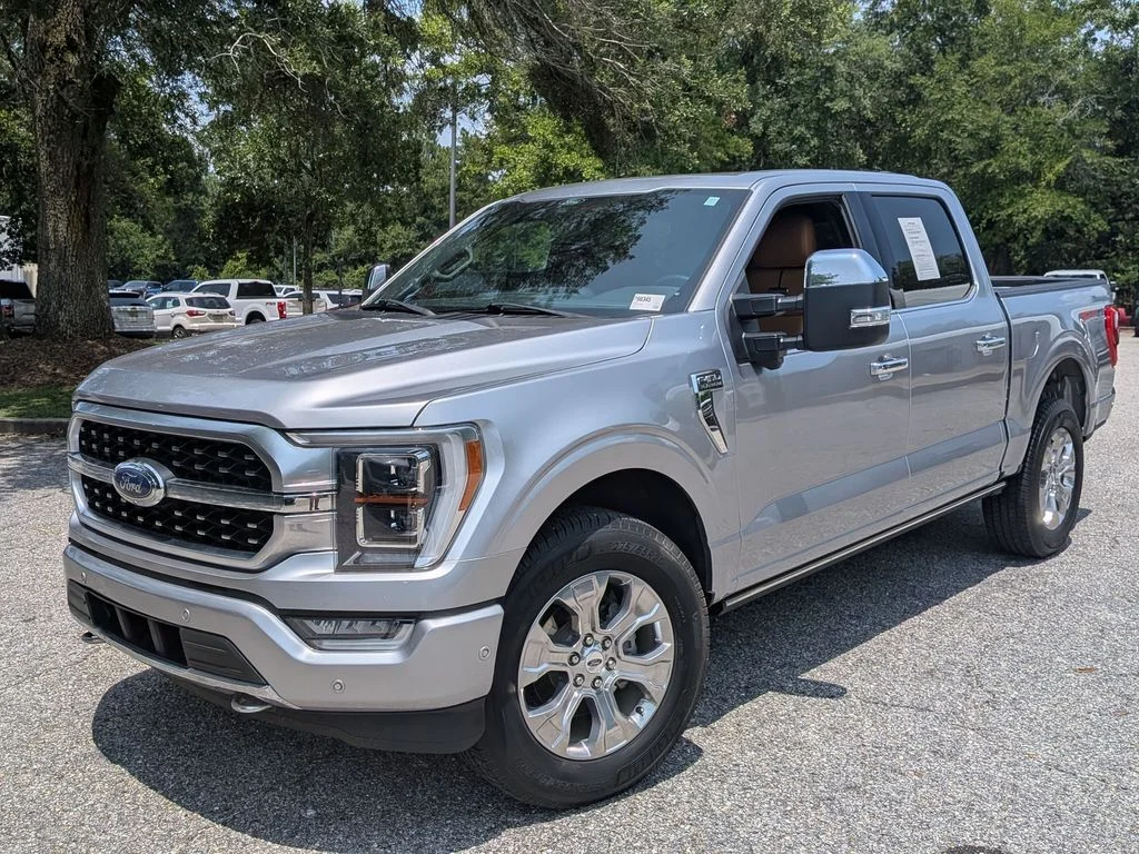 Used 2021 Silver Ford Platinum image 1