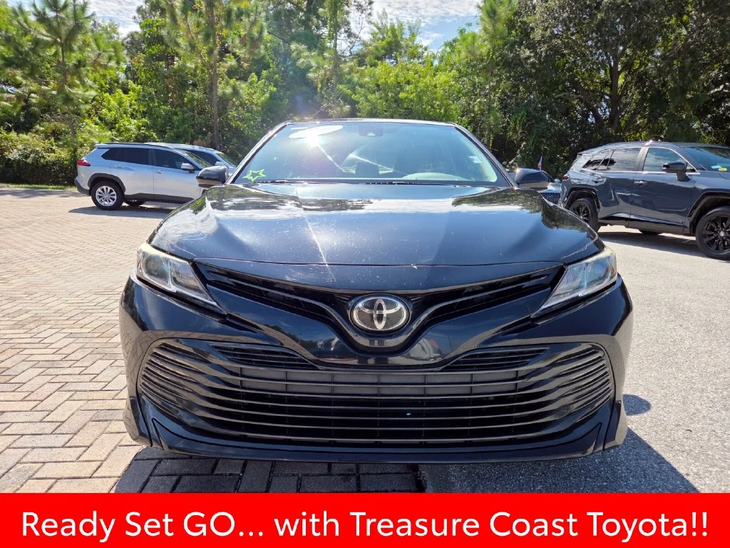 Certified Used 2019 Black Toyota LE image 3