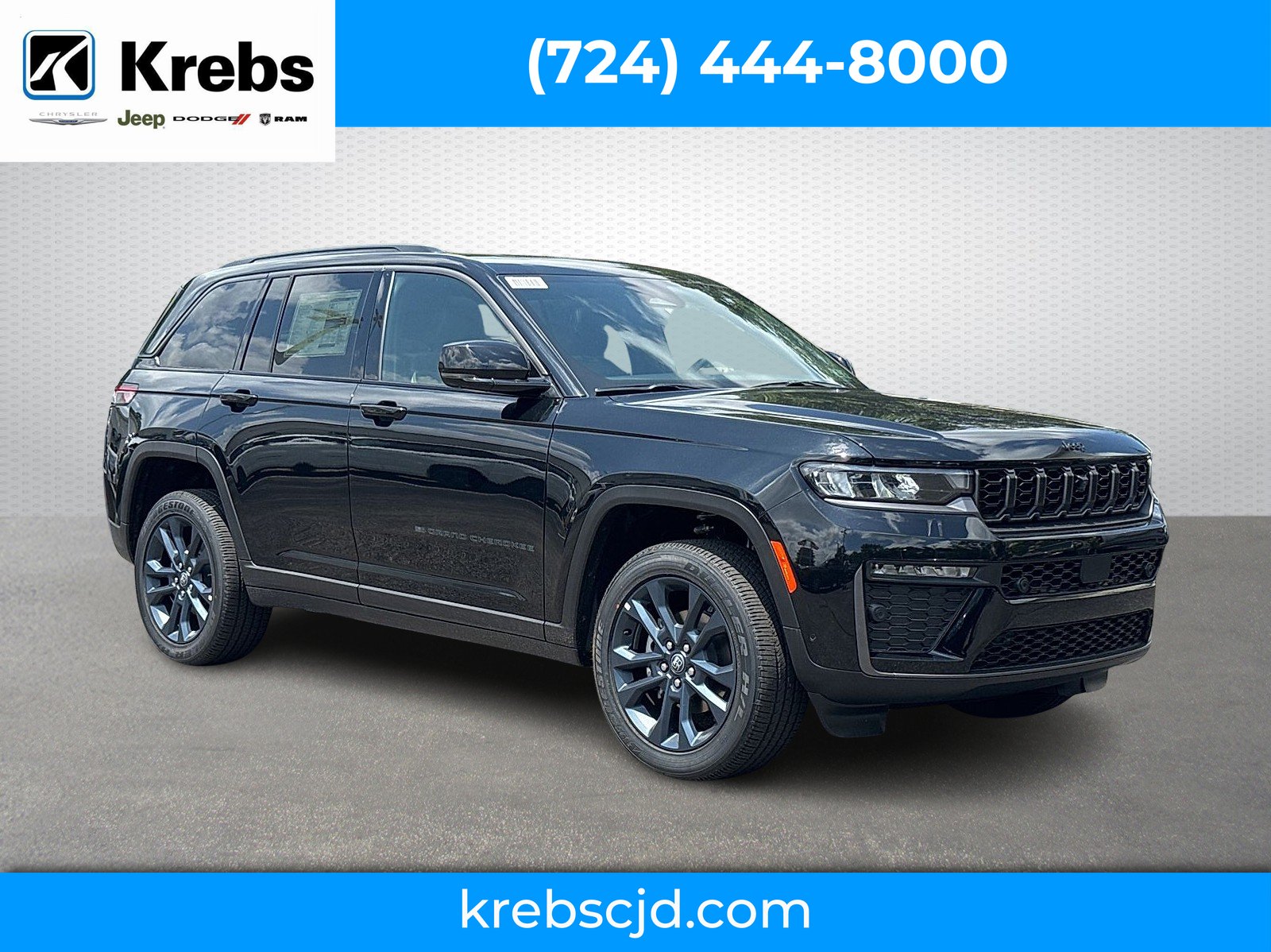 New 2026 Diamond Black Crystal Pearlcoat Jeep 85th Anniversay Edition 4x4 image 1
