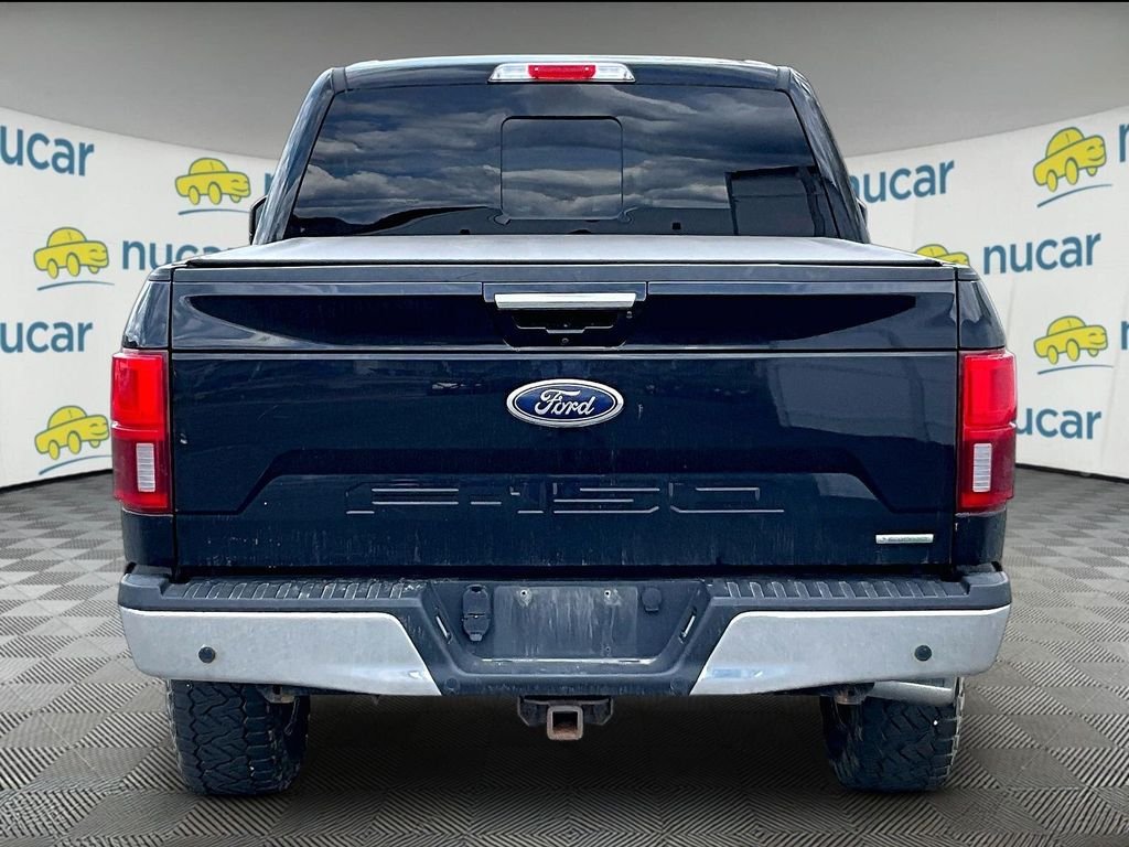 Used 2019 Agate Black Metallic Ford Lariat image 5