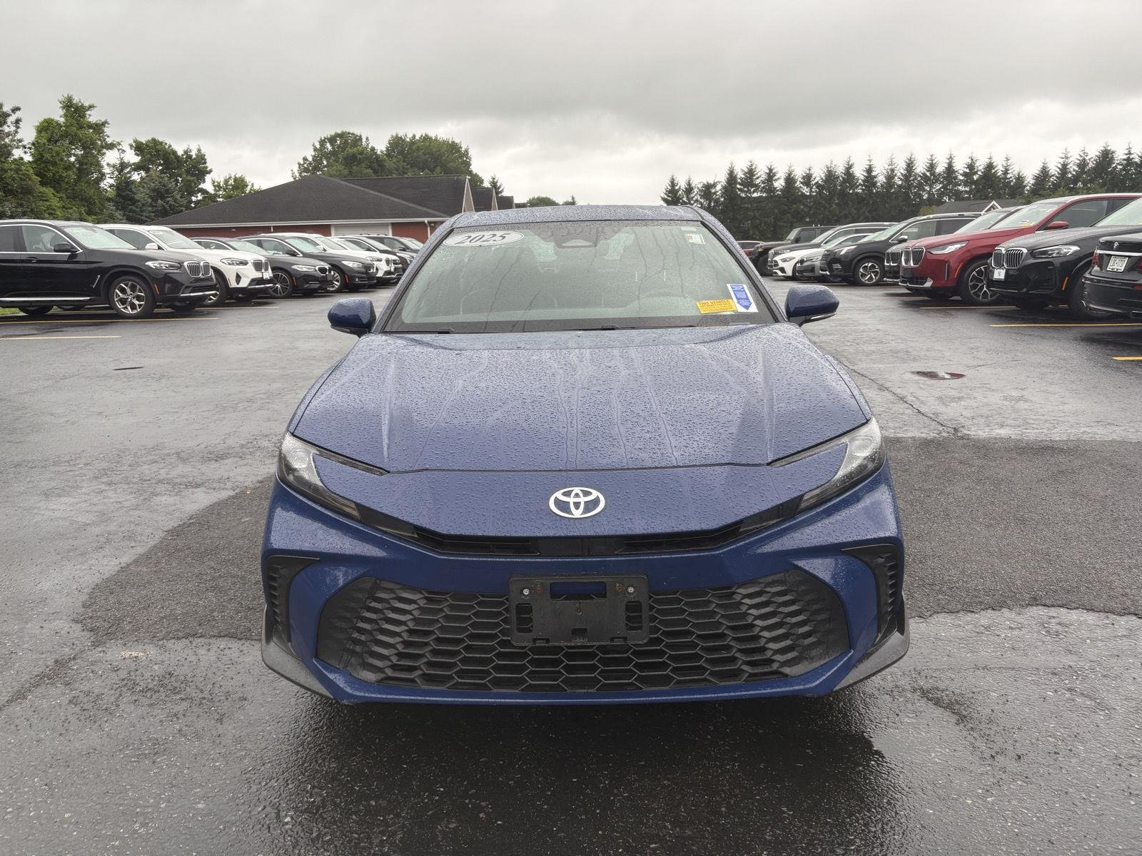Used 2025 Reservoir Blue Toyota SE image 9