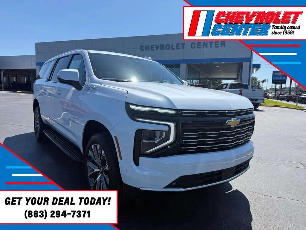 New 2026 Polar White Tricoat Chevrolet High Country image 1