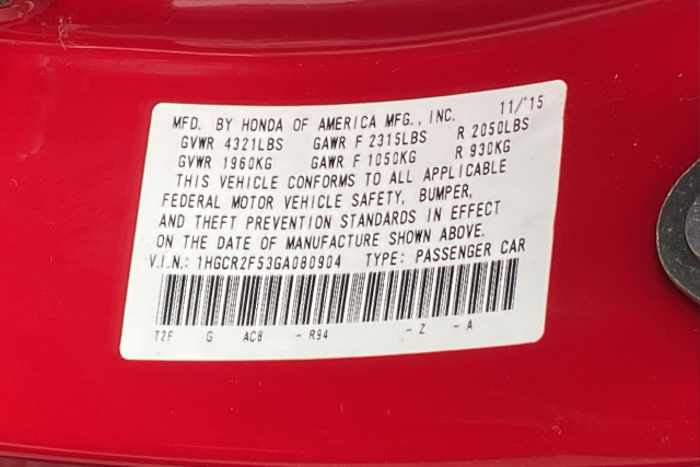 Used 2016 Red Honda Sport image 26