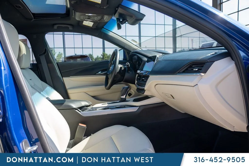 Used 2023 Blue Cadillac Premium Luxury image 30