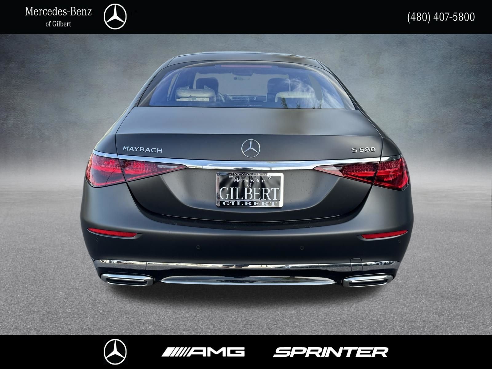 New 2026 MANUFAKTUR Graphite Grey Magno Mercedes-Benz Maybach S 580 image 4