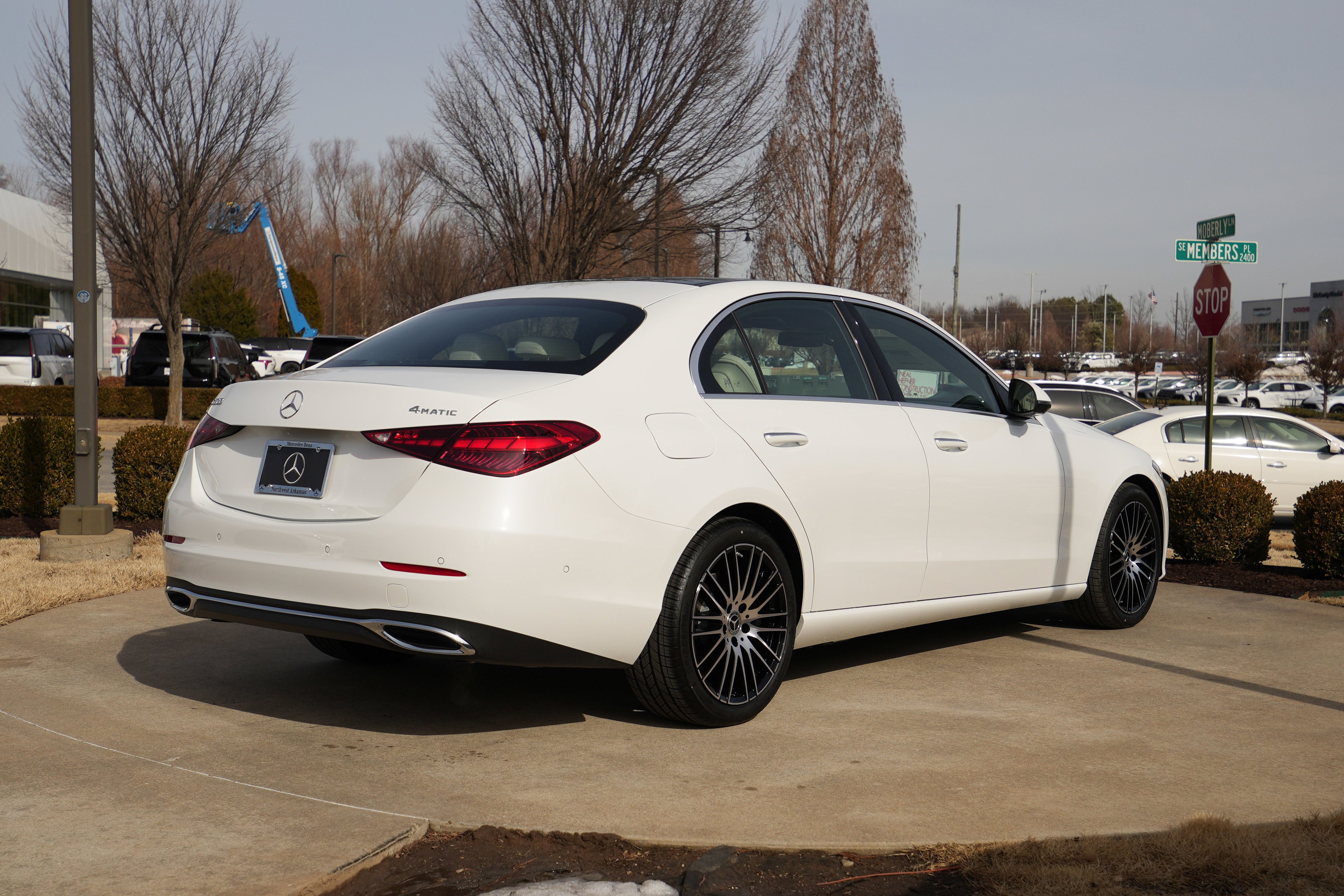 Certified Used 2026 Moonlight White Mercedes-Benz C 300 image 8
