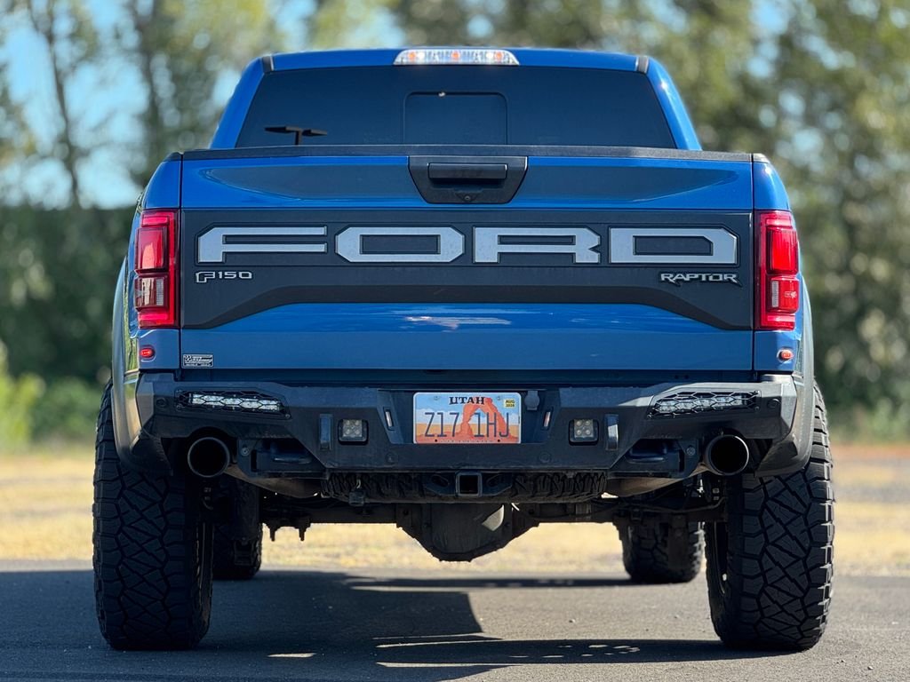Used 2020 Blue Metallic Ford Raptor image 4