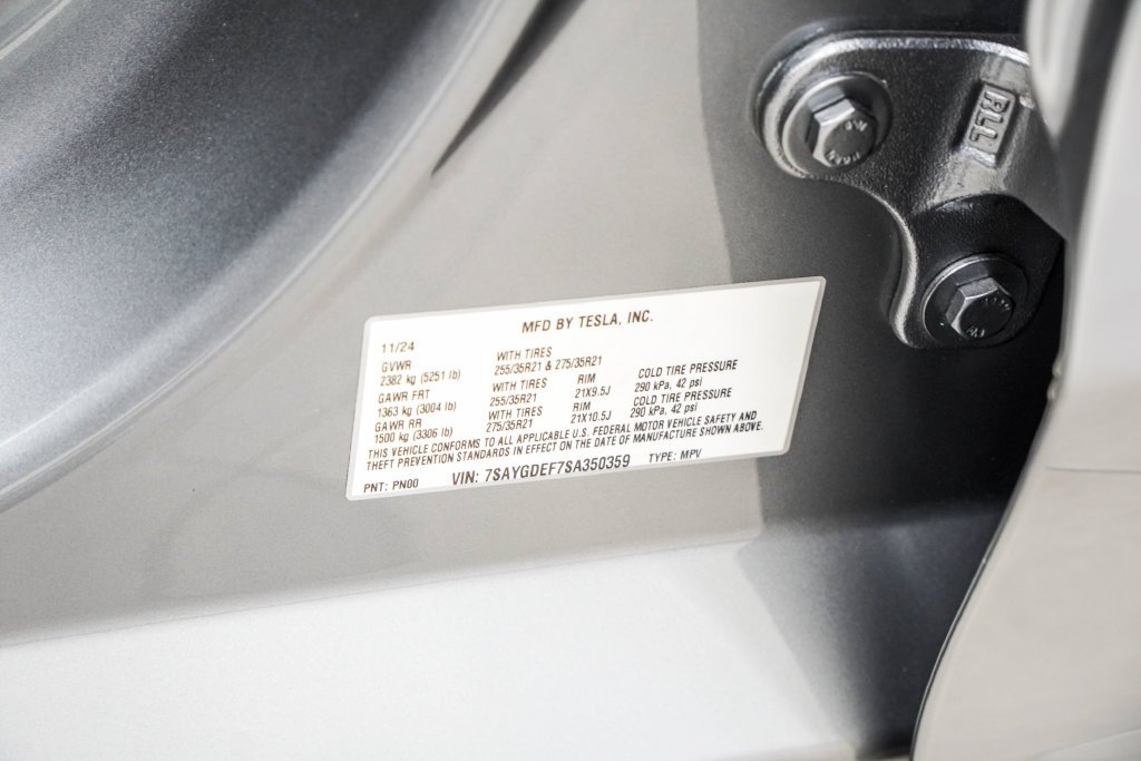 Used 2025 Silver Tesla Performance image 40