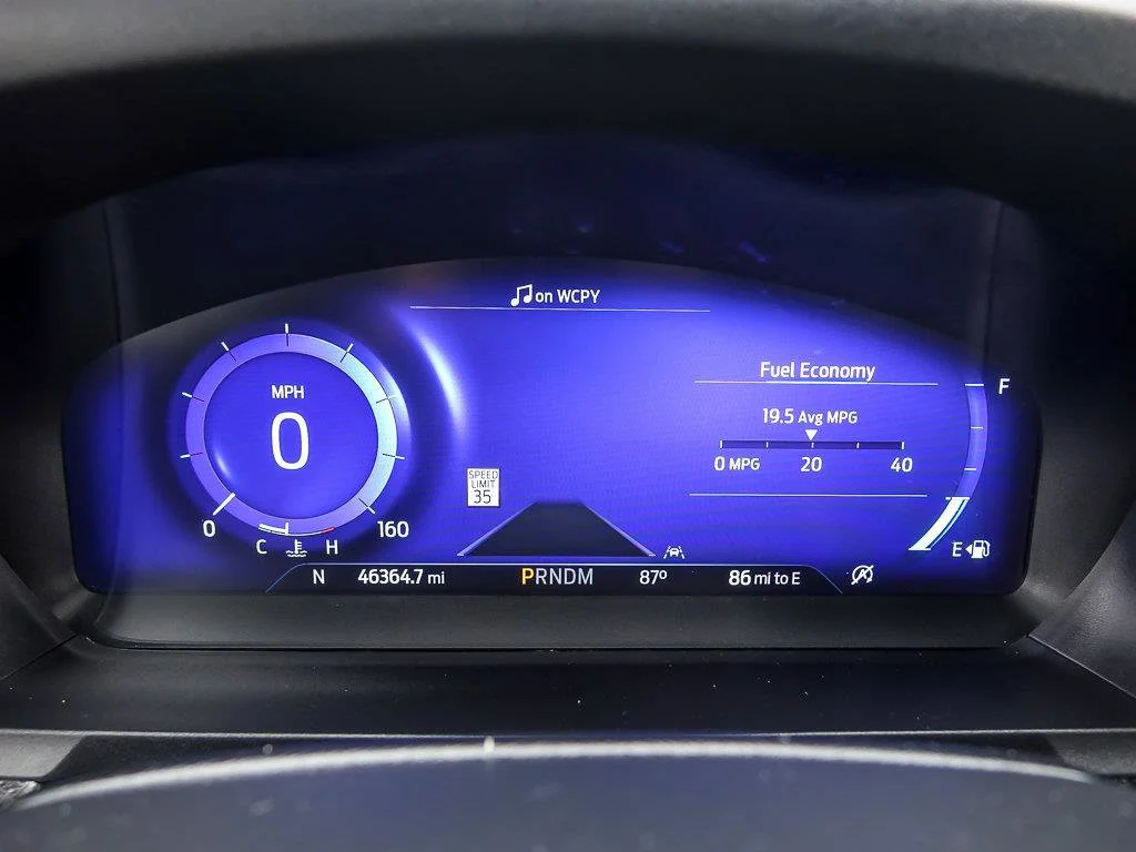 Used 2020 Agate Black Metallic Ford ST image 17