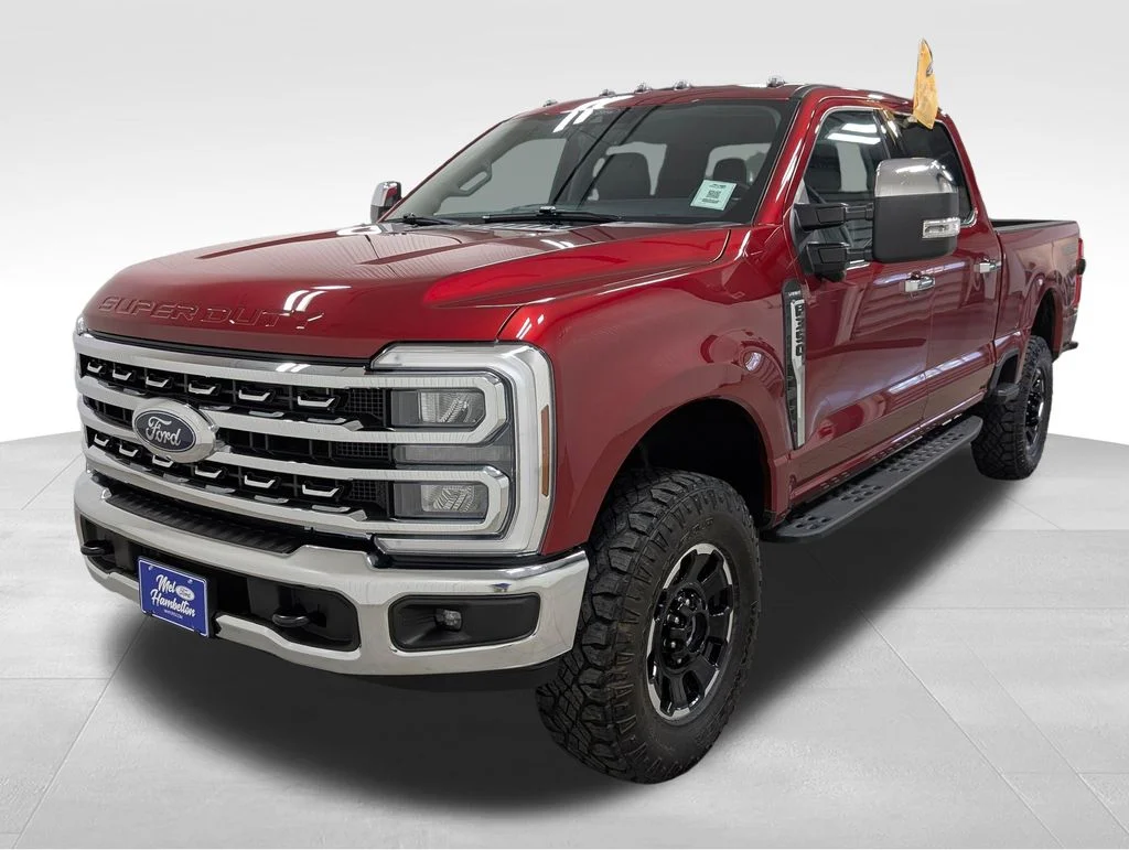 Certified Used 2025 Ruby Red Metallic Tinted Clearcoat Ford Lariat image 23