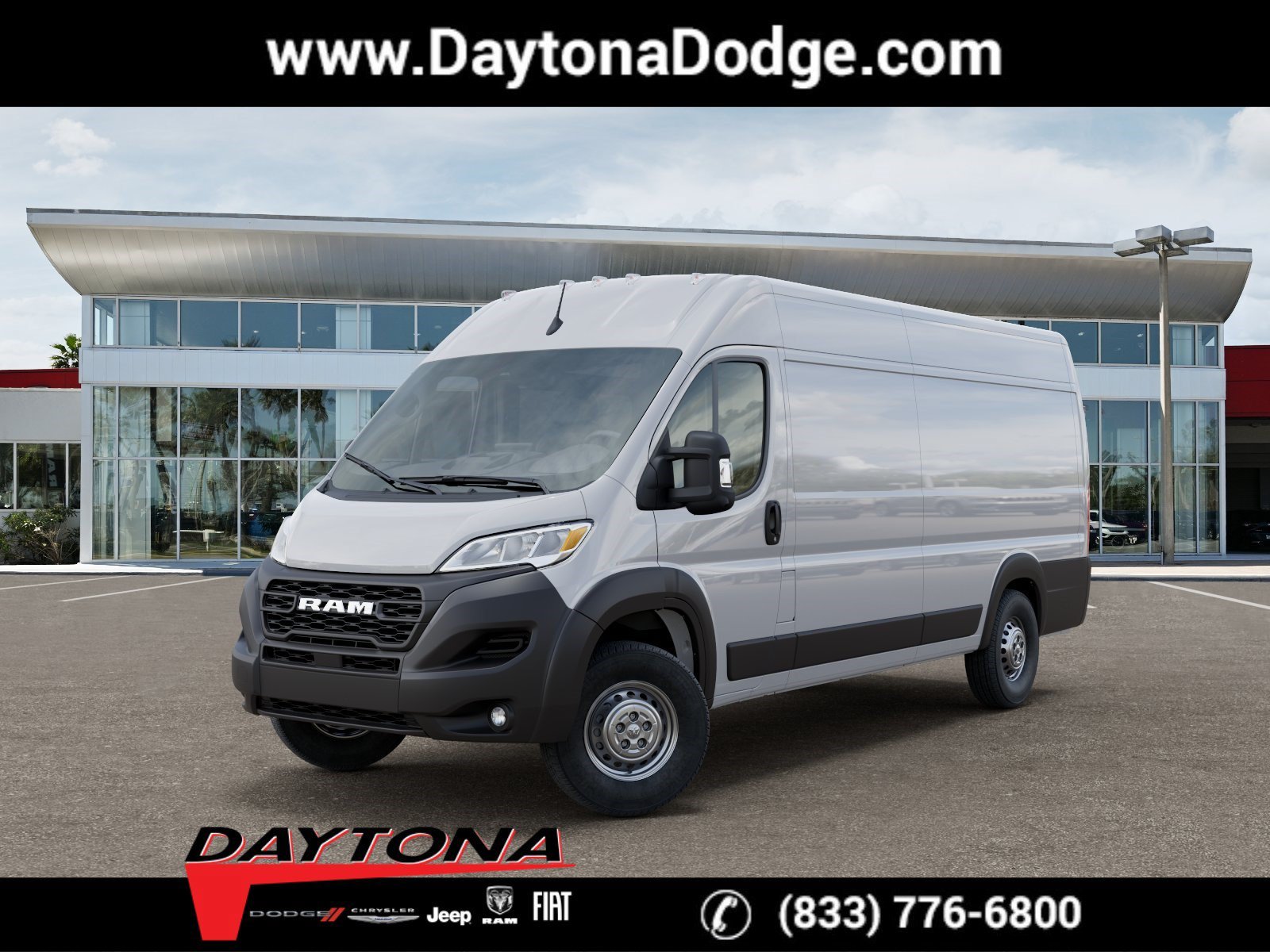 New 2026 Bright White Clearcoat RAM Tradesman image 1