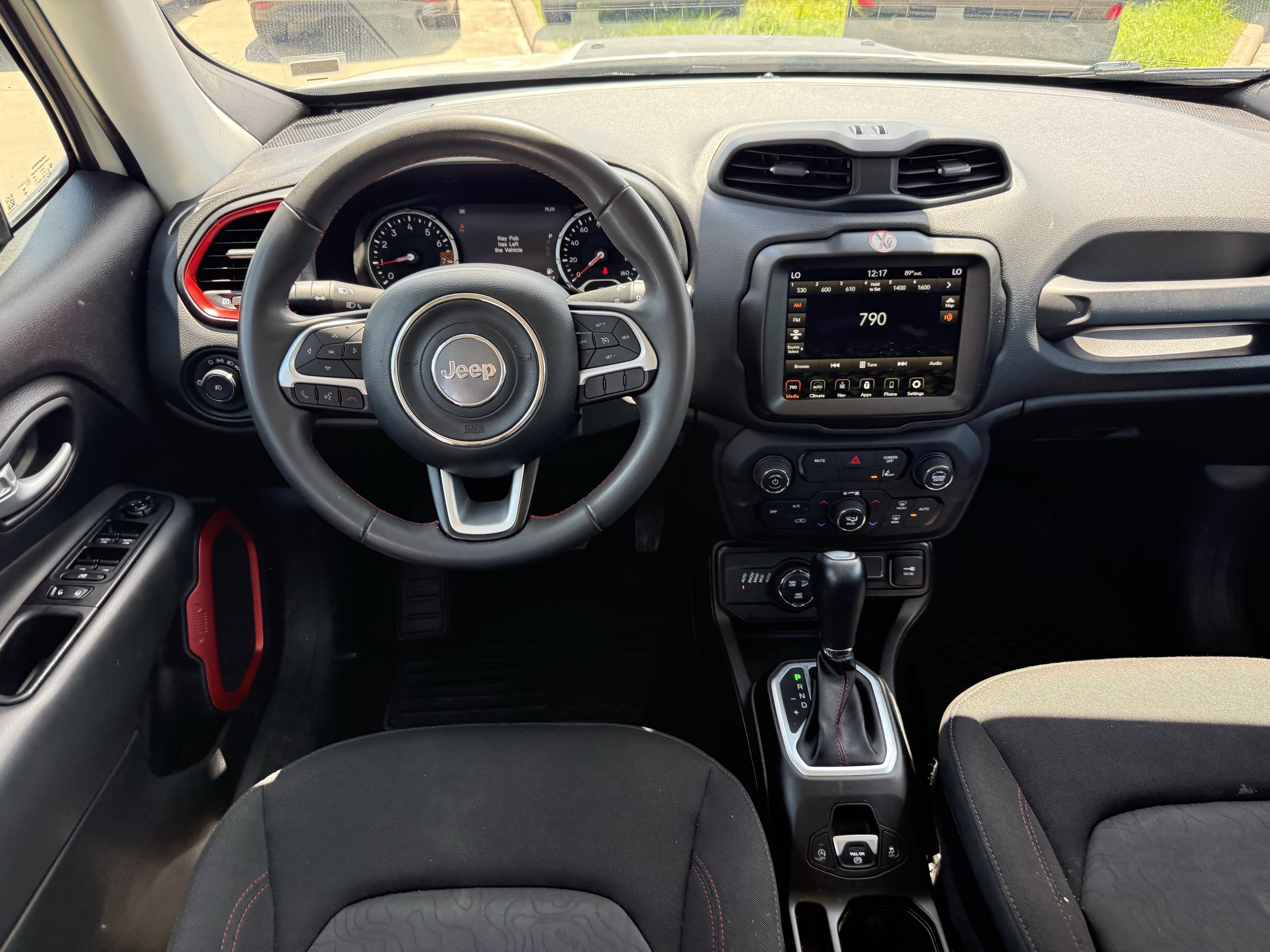 Used 2023 Alpine White Clearcoat Jeep Trailhawk image 14