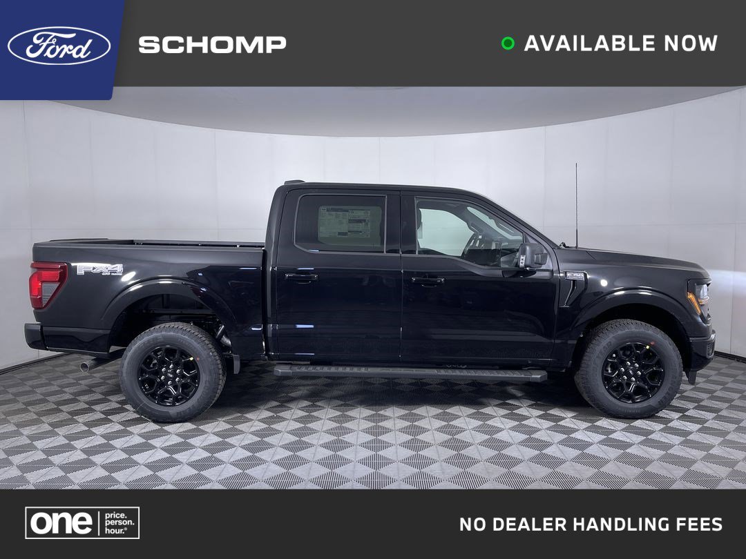 New 2026 Agate Black Metallic Ford XLT image 1