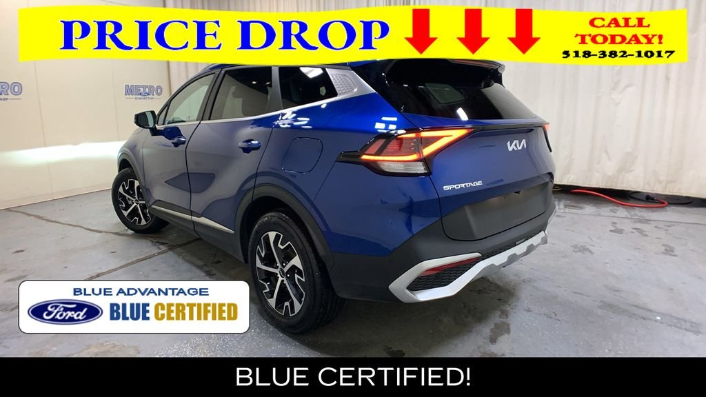 Certified Used 2025 Sapphire Blue Kia EX image 5
