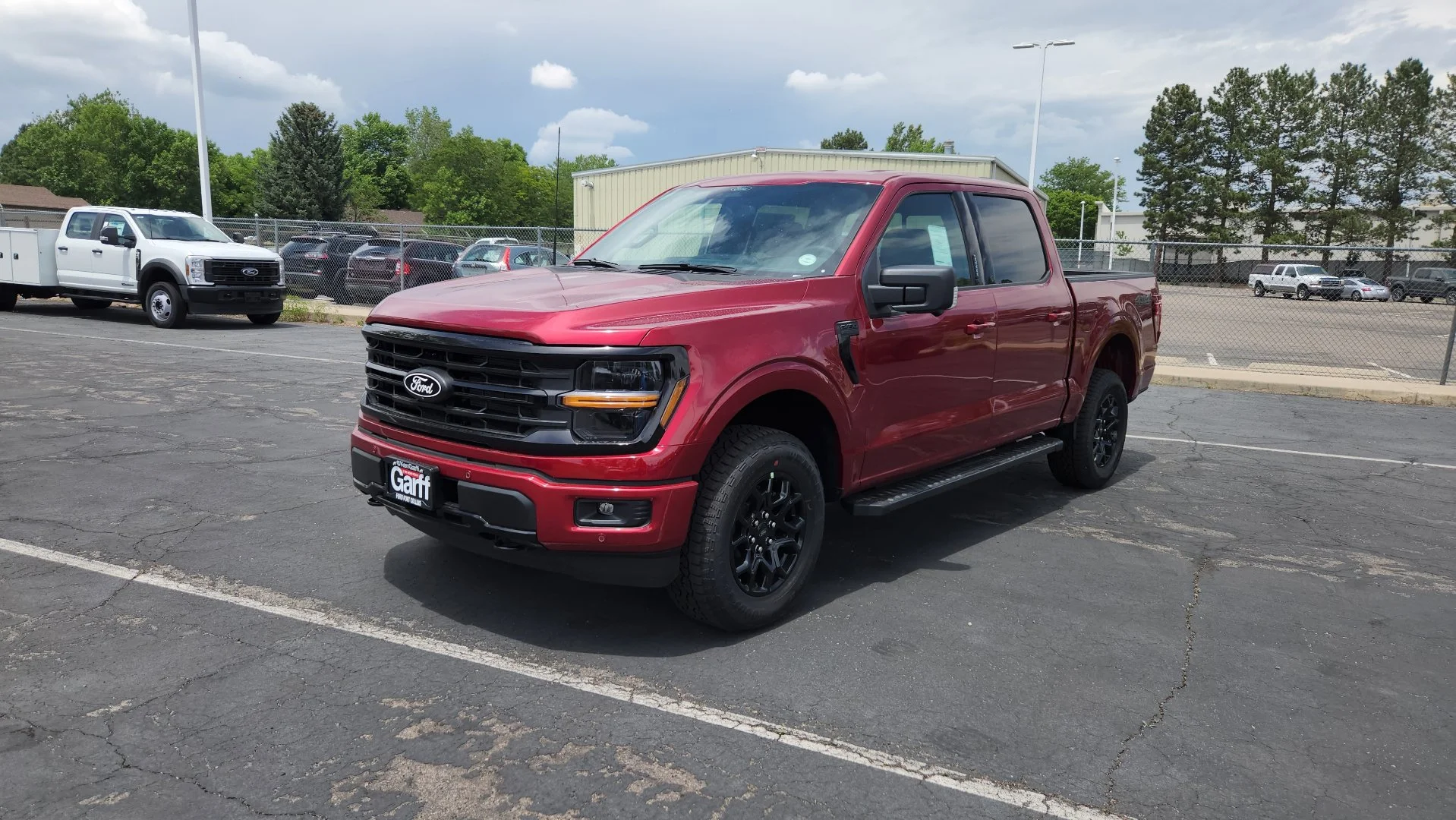 New 2026 Ruby Red Metallic Tinted Clearcoat Ford XLT image 2
