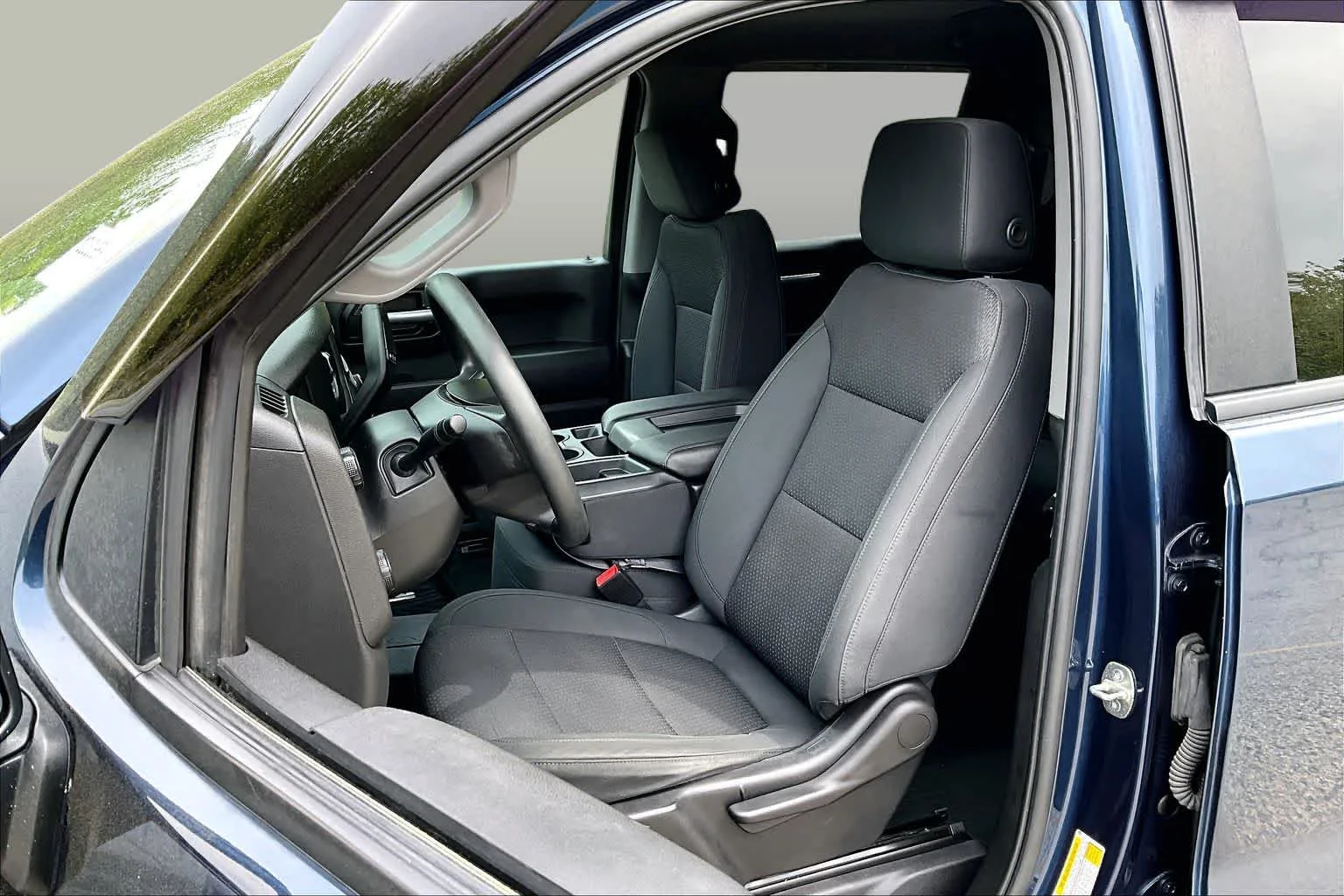 Certified Used 2021 Northsky Blue Metallic Chevrolet Custom Trail Boss image 9