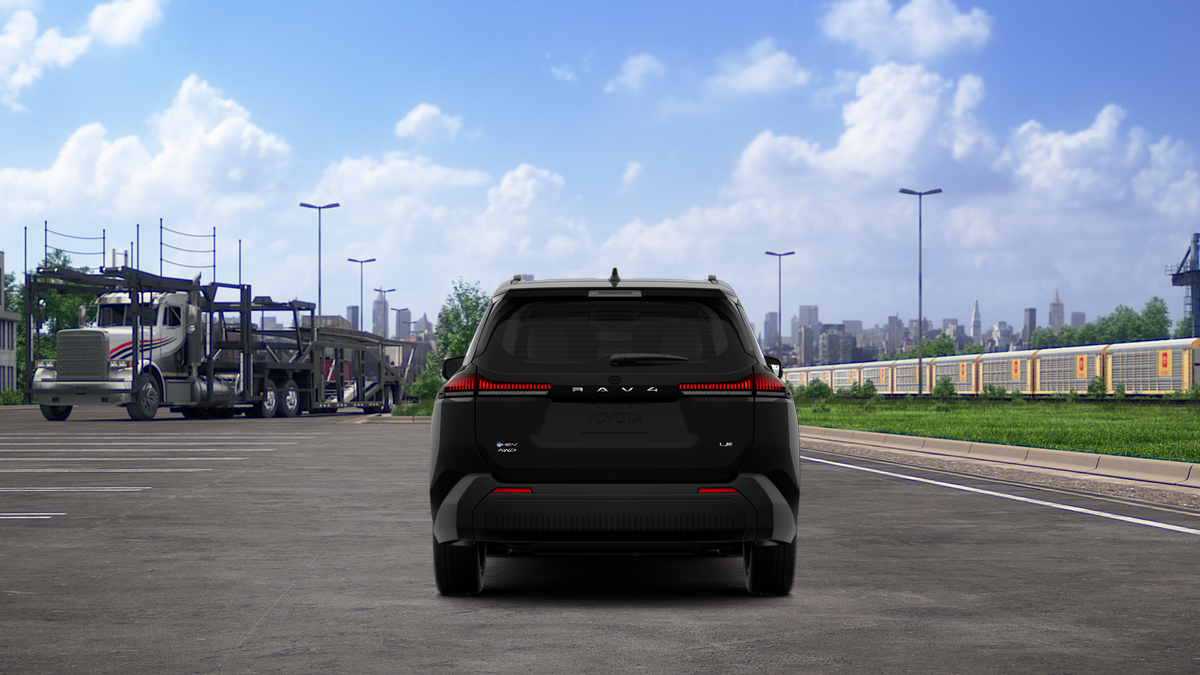 New 2026 Midnight Black Metallic Toyota LE image 8