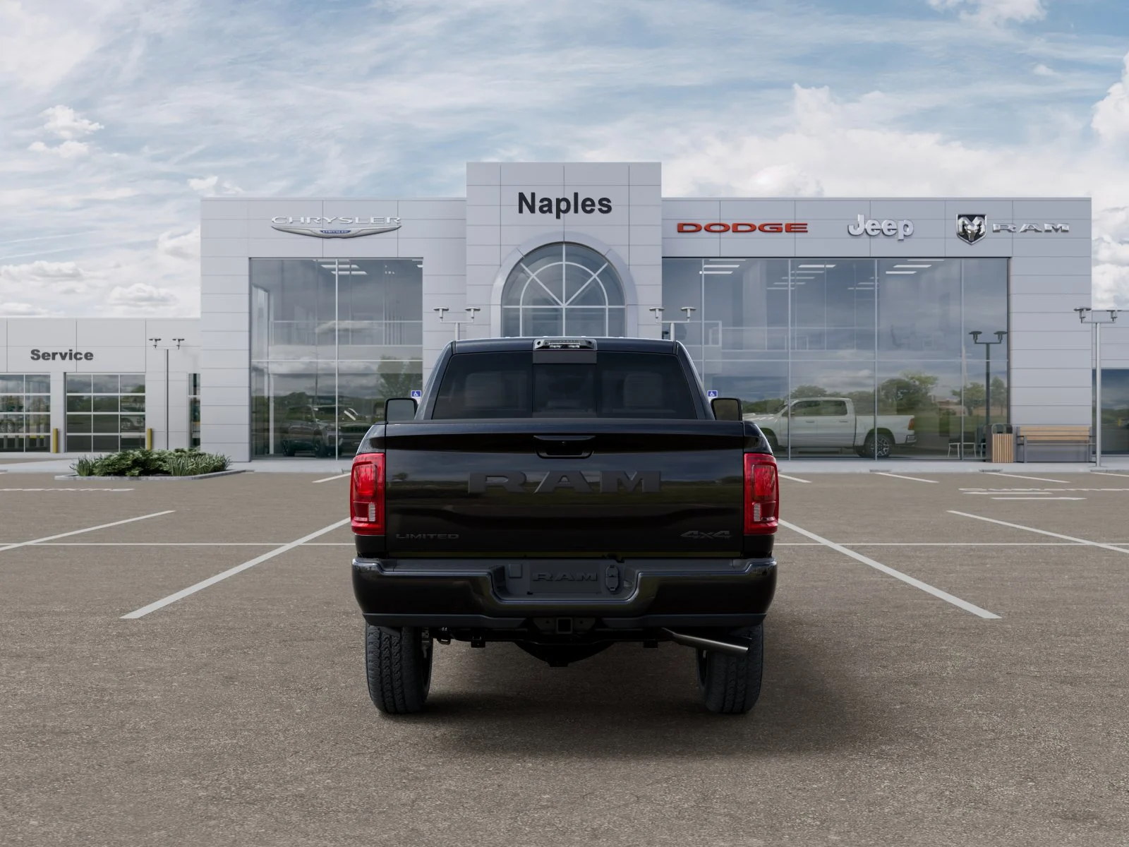 New 2026 Diamond Black Crystal Pearl-Coat Exterior Paint RAM Limited image 7