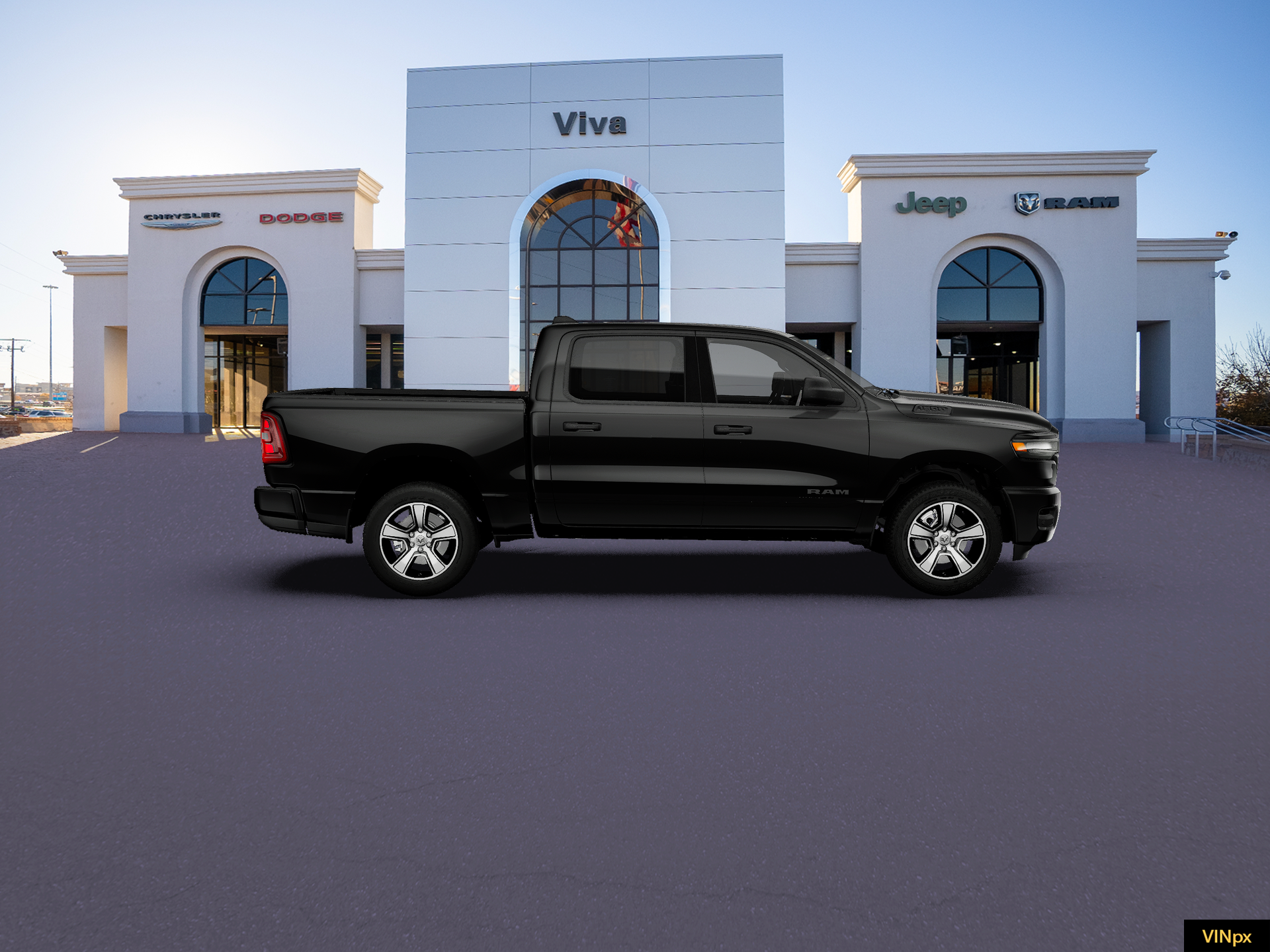 New 2027 Diamond Black Crystal Pearlcoat RAM  image 9