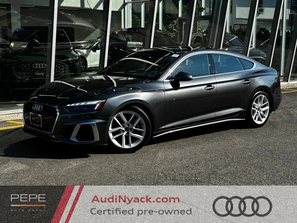Certified Used 2023 Gray Audi 45 S line Premium image 1