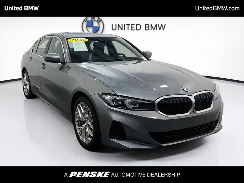Certified Used 2026 Skyscraper Grey Metallic BMW 330i image 3