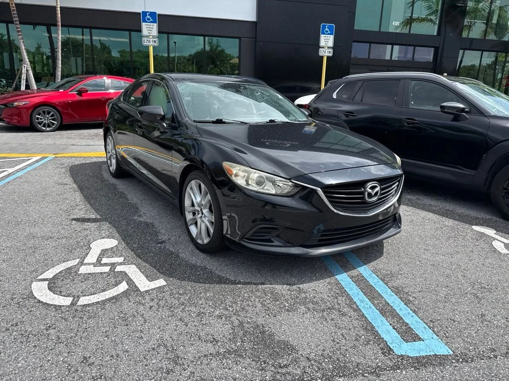 Used 2015 Jet Black Mica Mazda i Touring image 3