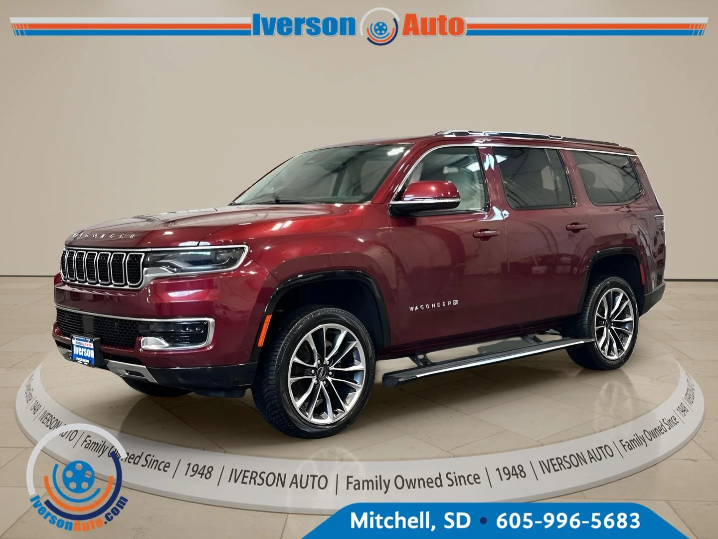 Used 2022 Velvet Red Pearlcoat Jeep Series III image 3