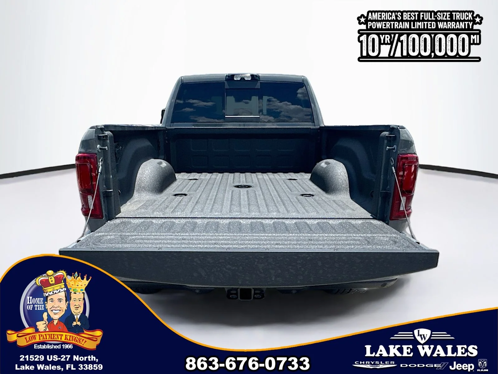 New 2026 Ceramic Gray Clear-Coat Exterior Paint RAM LARAMIE image 26